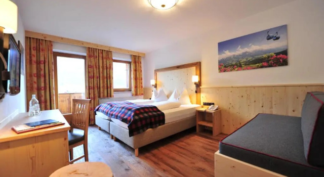 Двухместный номер Standard с панорамным видом Hotel Alpenpanorama