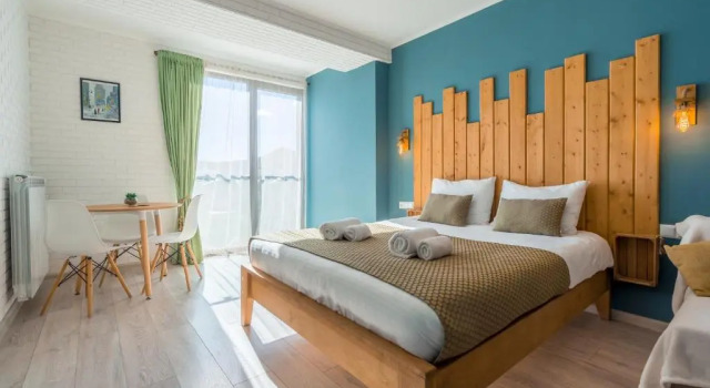 New Gudauri Loft 2 #450, Rezerwuj Apartament Hotele w Mtkheta-Mtianeti z basenem, Basen