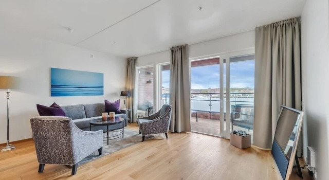 Апартаменты с красивым видом из окна Wright Apartments - Sørenga