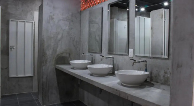 Кровать в общем номере Zamia Hostel