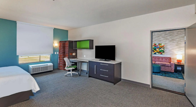 Двухместный люкс Home2 Suites By Hilton Midland East, Tx
