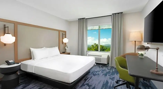 Номер Standard с видом на окрестности Fairfield by Marriott Luquillo Beach