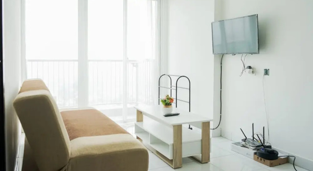Comfort and Modern 1BR Casa De Parco Apartment, Prenota Appartamento Hotel a South Tangerang con parcheggio, Parcheggio