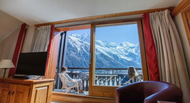 Люкс с 2 комнатами с балконом Les Balcons du Savoy