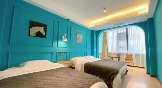 Семейный люкс с 2 комнатами Jinmao Hotel Xian Downtown