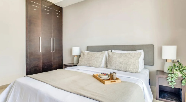 Апартаменты с 2 комнатами с балконом и с видом на океан Sanders Seaview Paphos