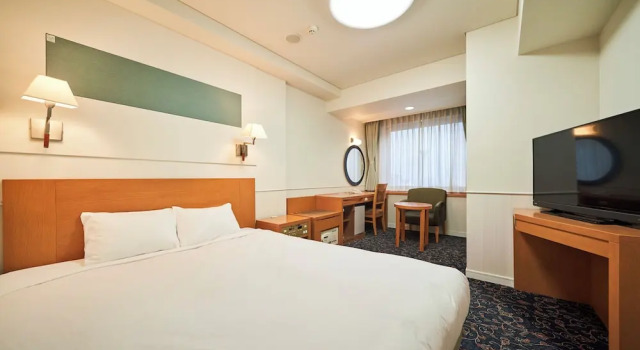 Двухместный номер Standard с видом на реку Hotel Global View Kushiro