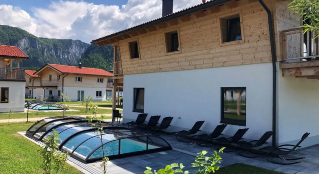 Alpenblick mit Sauna und Sommer-P