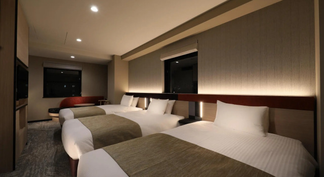 Трёхместный номер nippori hotel harmony
