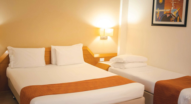 Трёхместный номер Standard Best Western Mirage Hotel Fiera