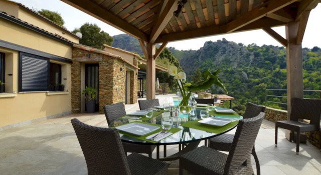 Villa piscine à débordement panorama, Varaa Villa Oletta 