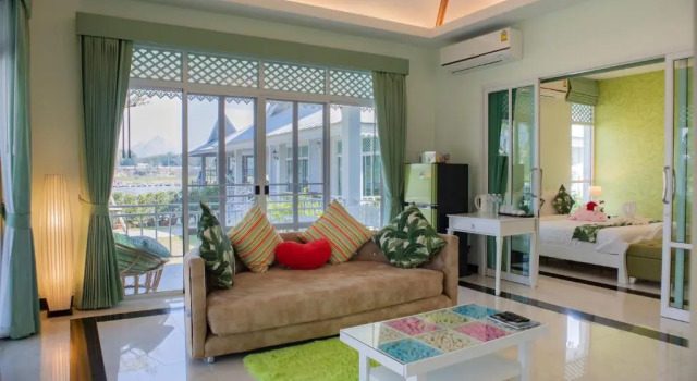 Вилла Deluxe Tubtim Siam River Kwai Resort