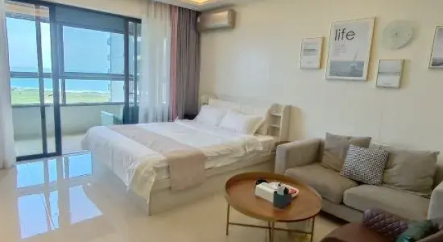 Двухместный люкс с видом на море Starfish Apartment (Shantou Zhonghai Gold Coast Branch)