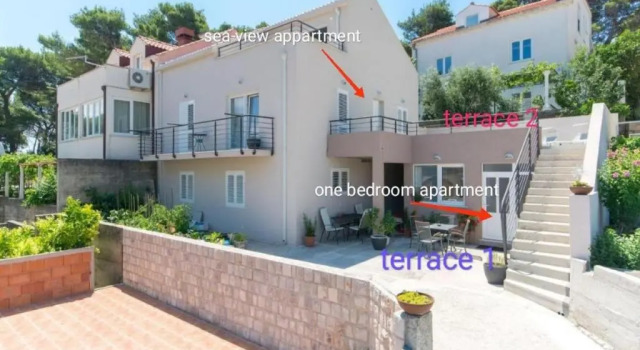 Апартаменты c 1 комнатой Apartments Kala Dubrovnik