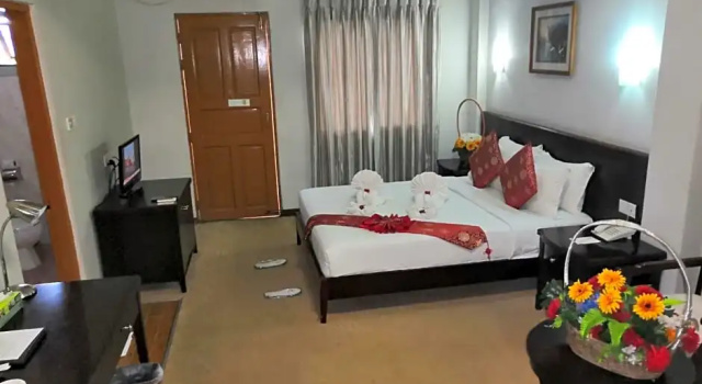 Двухместный номер Deluxe Green Leaf Hotel