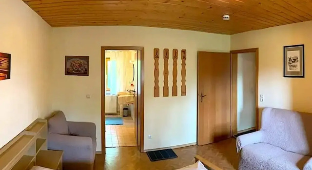Апартаменты Gemutliche Ferienwohnung mit Garten in Zenting