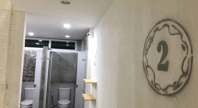 Кровать в общем номере (женский номер) Rabbitat Hostel