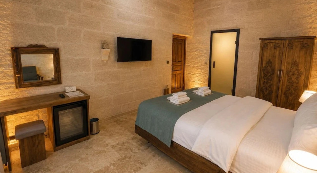 Номер Deluxe Kayaharman cave otel