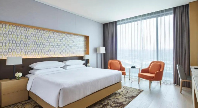 Двухместный номер Premier с балконом Marriott Jeju Shinhwa World Hotels & Resorts