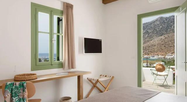 Полулюкс с балконом и с видом на море Lithos Suites Sifnos
