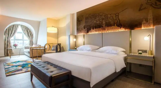 Двухместный полулюкс с видом на город Radisson Blu Hotel, Antwerp City Centre