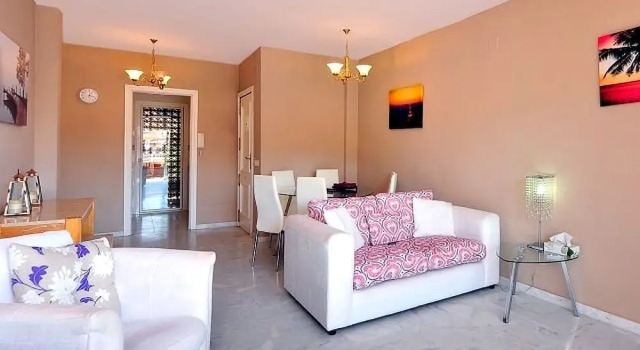 Номер Standard Дуплекс с 3 комнатами с балконом и с видом на море Riviera Del Sol Las Flores