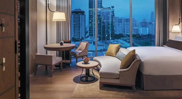 Двухместный номер Deluxe с видом на парк Waldorf Astoria Bangkok