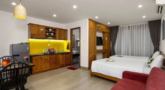 Студия с балконом Vyvy Apartment - The Art