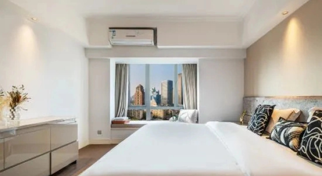 Люкс с 3 комнатами Chengdu Yueyi Suites Apartment