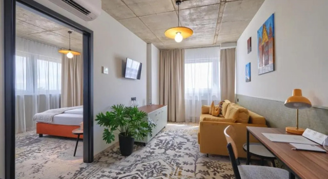 Студия Arche Hotel Wrocław Airport