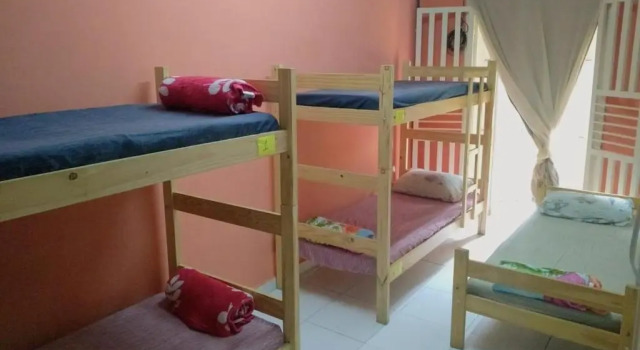Кровать в общем номере (женский номер) Aconchego do Bras Hostel