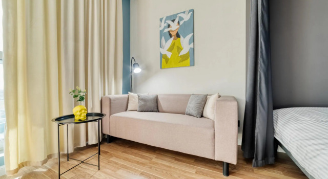 Студия Bulbash Apartments (Бульбаш Апартаменты) на улице Михаила Савицкого 2