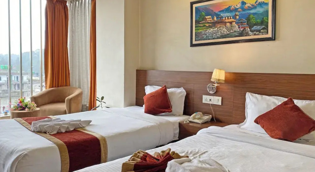 Двухместный номер Deluxe с видом на окрестности Hotel Tara Suites