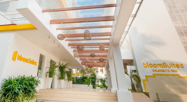 BloomSuites - Calangute, Book Hotel Hoteller i Calangute med parkering, Parkering