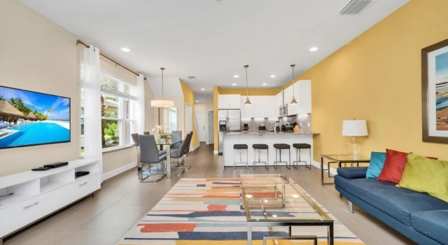 3 Bedroom Modern Town Home With Pool Near Disney! 3 Townhouse by Redawning