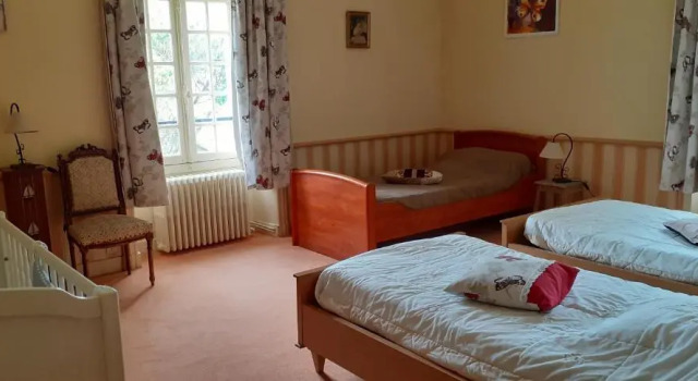 Люкс с 2 комнатами Château des Bretonnières sur vie - Maison dhôtes et gîte 4 personnes
