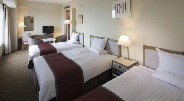 Трёхместный номер Standard Miyako Hotel Yokkaichi