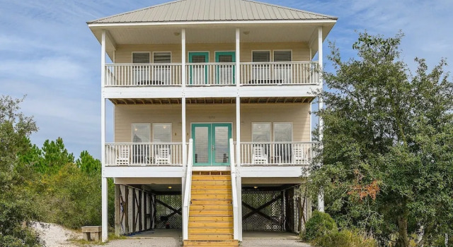 New Listing! Spacious Beach W/ Pools & Tennis 5 Bedroom Home, Boek Appartement Dauphin Island Alabama