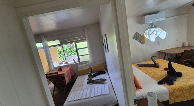 Апартаменты Moana Breeze Rangiroa - Rental car included - Air conditioning - WI-Fi