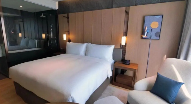 Двухместный номер Corner с балконом DoubleTree by Hilton Taipei Zhongshan