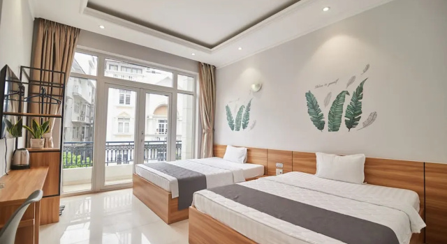 Двухместный номер Deluxe Bin Bin Hotel 2 - Near Him Lam D7