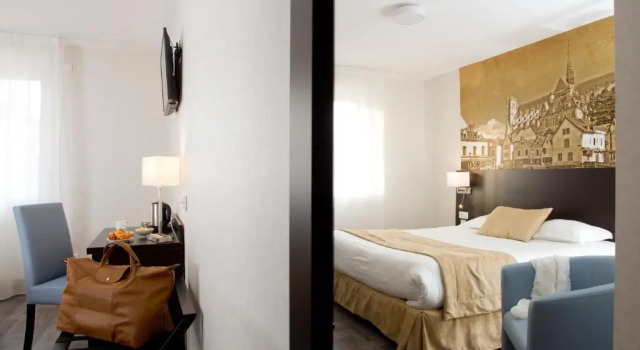 Двухместный номер Standard Logis Hôtel - La Chambre dAmiens