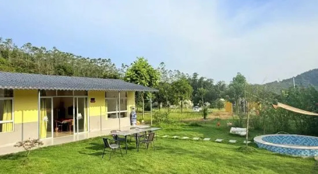 Люкс с видом на внутренний двор ANan kuan Mountain, Ju Long Homestay