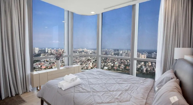Luxury Apartment at Vinhomes Central Park, Забронировать Апартаменты/квартира Отели Куан-Бинь-Тхань с завтраком, Завтраки