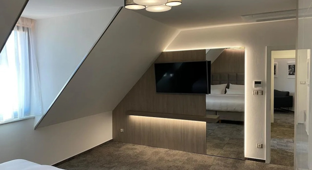 Люкс Superior с видом на парк HOTEL Hraniční zámeček