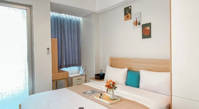 Monolocale Minimalist And Cozy Studio Tamansari Iswara Apartment