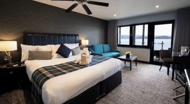 Двухместный номер Premier с балконом The Lodge On Loch Lomond Hotel