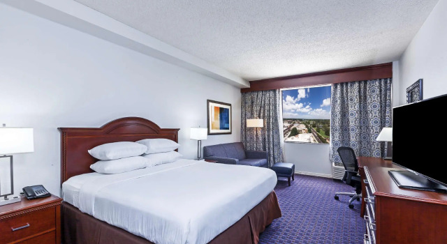 Luksusowy dwuosobowy pokój Hilton Waco