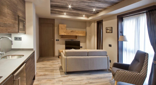 Семейная студия c 1 комнатой Hotel Boutique La Neu