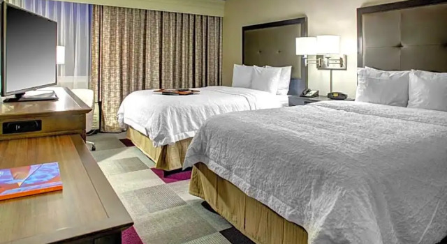 Четырёхместный номер Hampton Inn Miami-Coconut Grove/Coral Gables